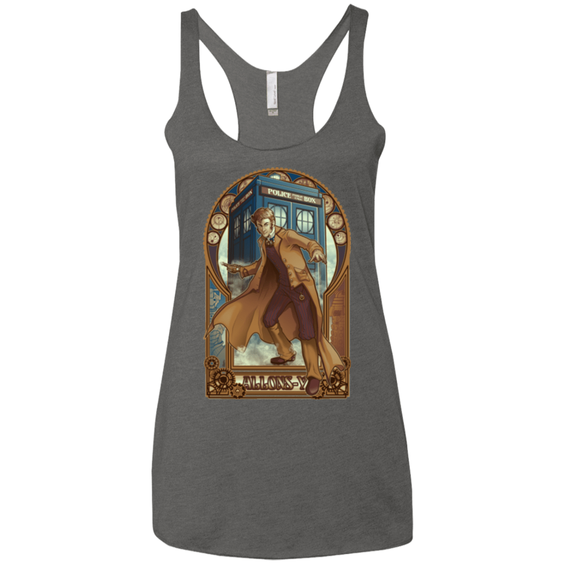 T-Shirts Premium Heather / X-Small Physicker Whom Women's Triblend Racerback Tank