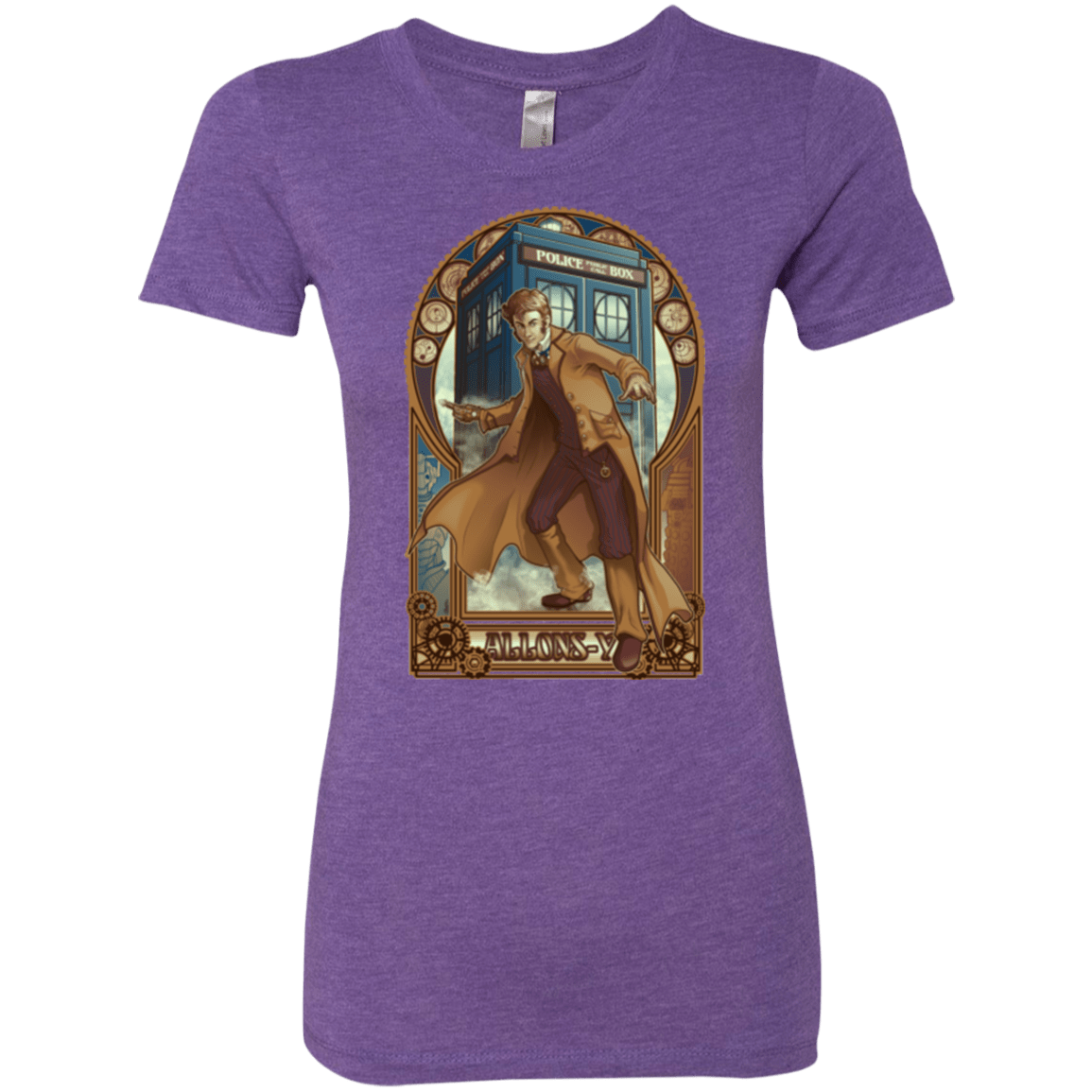 T-Shirts Purple Rush / Small Physicker Whom Women's Triblend T-Shirt