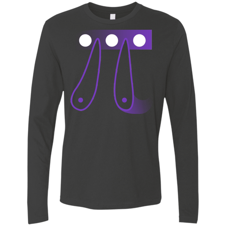 T-Shirts Heavy Metal / Small Pi Ball Men's Premium Long Sleeve