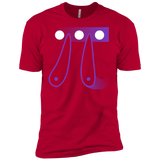 T-Shirts Red / X-Small Pi Ball Men's Premium T-Shirt