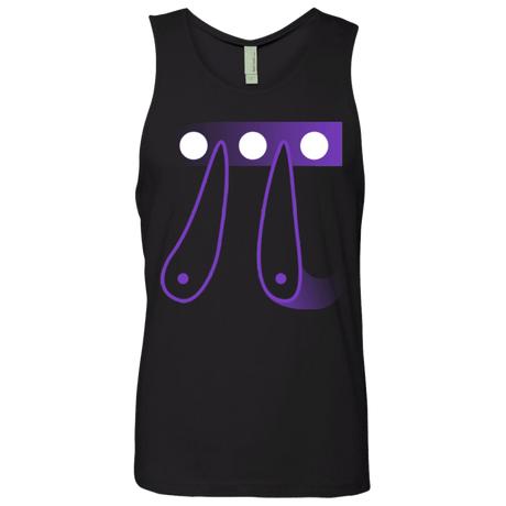 T-Shirts Black / Small Pi Ball Men's Premium Tank Top
