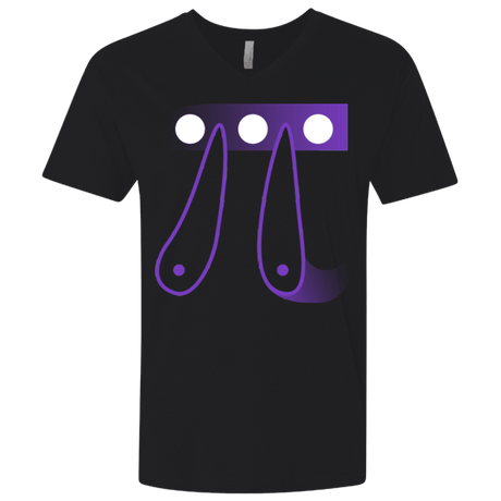 T-Shirts Black / X-Small Pi Ball Men's Premium V-Neck