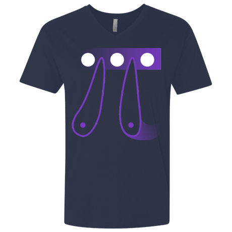 T-Shirts Midnight Navy / X-Small Pi Ball Men's Premium V-Neck