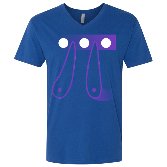 T-Shirts Royal / X-Small Pi Ball Men's Premium V-Neck