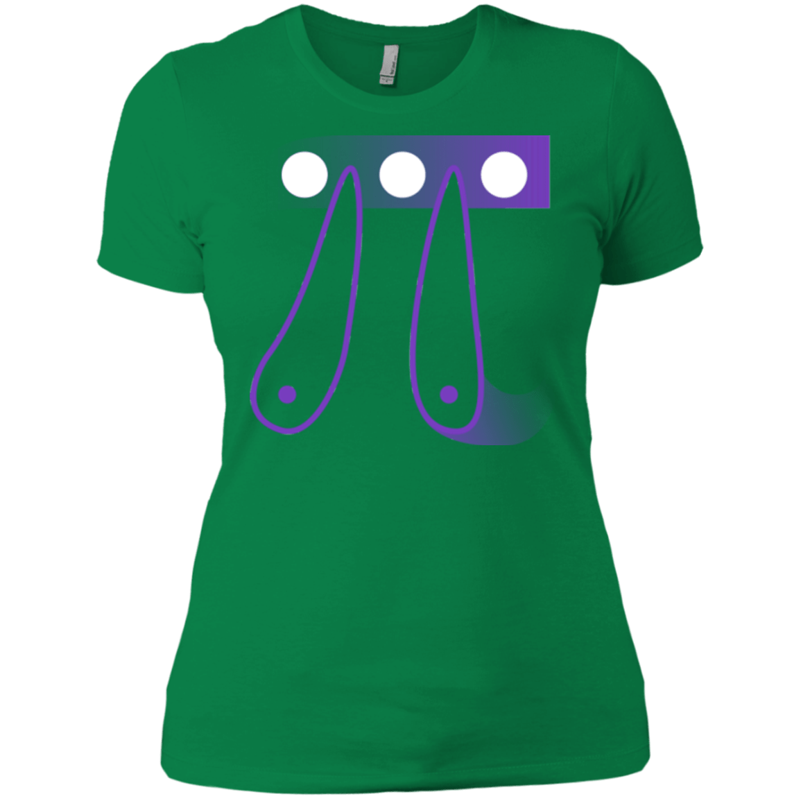 T-Shirts Kelly Green / X-Small Pi Ball Women's Premium T-Shirt