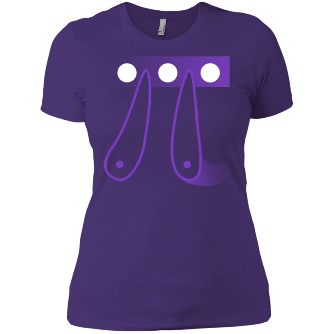 T-Shirts Purple / X-Small Pi Ball Women's Premium T-Shirt