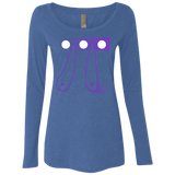 T-Shirts Vintage Royal / Small Pi Ball Women's Triblend Long Sleeve Shirt