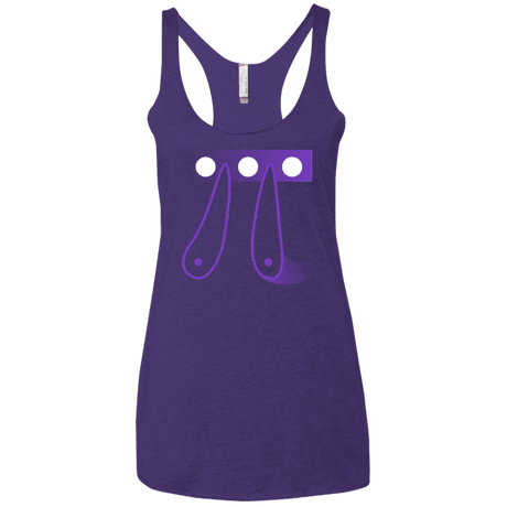 T-Shirts Purple / X-Small Pi Ball Women's Triblend Racerback Tank