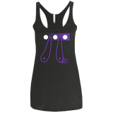 T-Shirts Vintage Black / X-Small Pi Ball Women's Triblend Racerback Tank