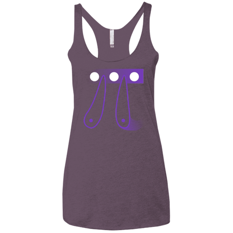 T-Shirts Vintage Purple / X-Small Pi Ball Women's Triblend Racerback Tank