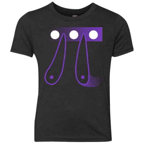 T-Shirts Vintage Black / YXS Pi Ball Youth Triblend T-Shirt