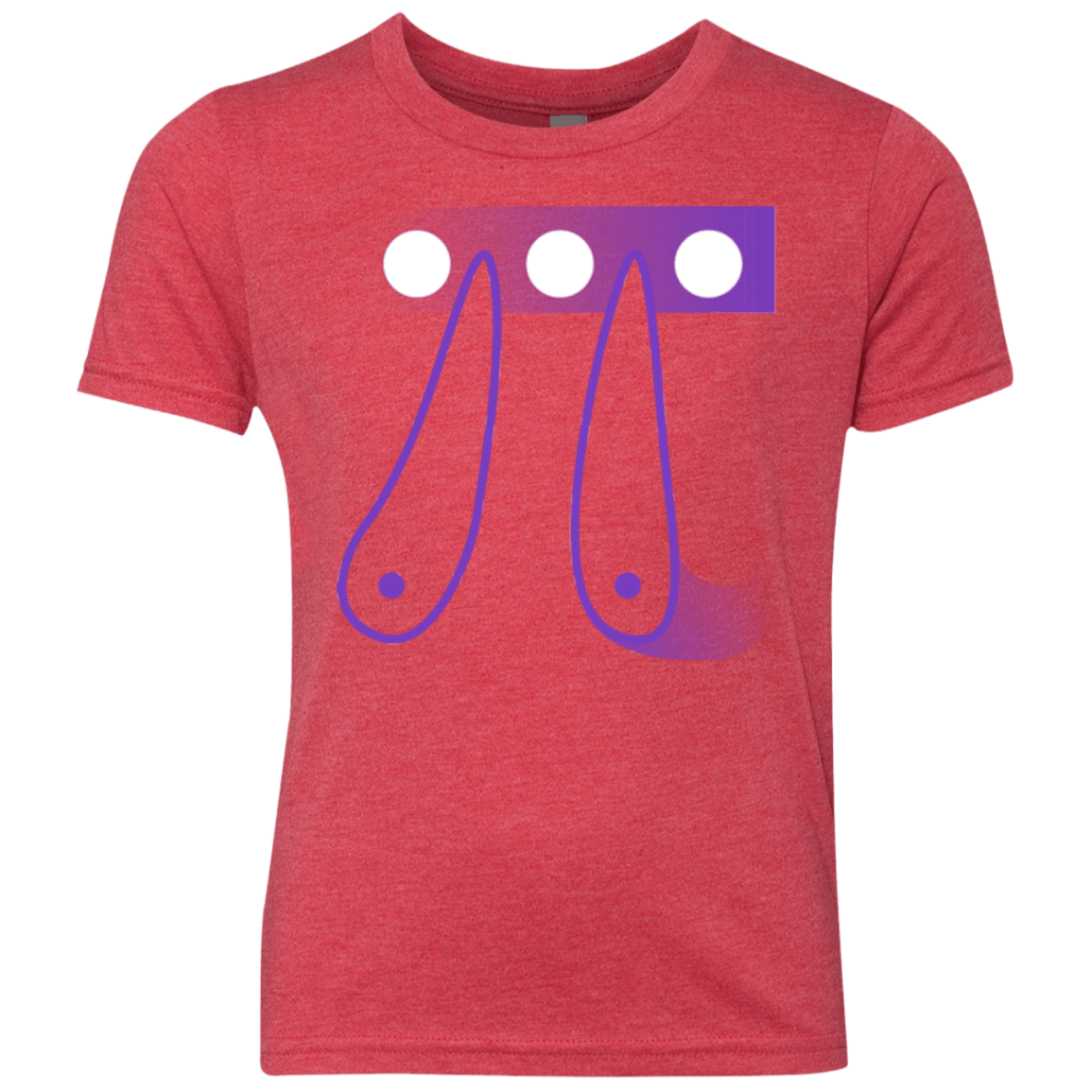 T-Shirts Vintage Red / YXS Pi Ball Youth Triblend T-Shirt
