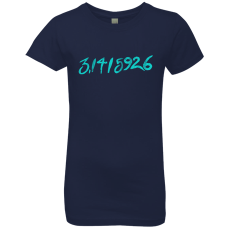 T-Shirts Midnight Navy / YXS Pi Date Girls Premium T-Shirt