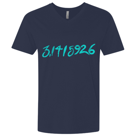 T-Shirts Midnight Navy / X-Small Pi Date Men's Premium V-Neck