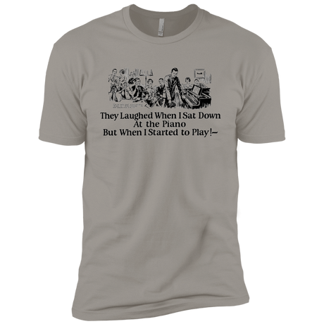 T-Shirts Light Grey / YXS Piano Boys Premium T-Shirt