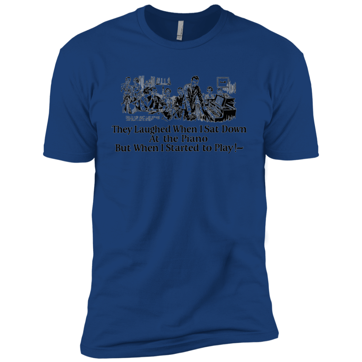 T-Shirts Royal / YXS Piano Boys Premium T-Shirt