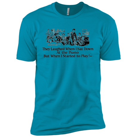 T-Shirts Turquoise / YXS Piano Boys Premium T-Shirt