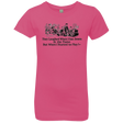 T-Shirts Hot Pink / YXS Piano Girls Premium T-Shirt