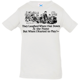 T-Shirts White / 6 Months Piano Infant Premium T-Shirt