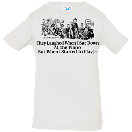 T-Shirts White / 6 Months Piano Infant Premium T-Shirt