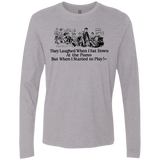 T-Shirts Heather Grey / Small Piano Men's Premium Long Sleeve