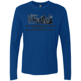T-Shirts Royal / Small Piano Men's Premium Long Sleeve