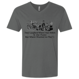 T-Shirts Heavy Metal / X-Small Piano Men's Premium V-Neck