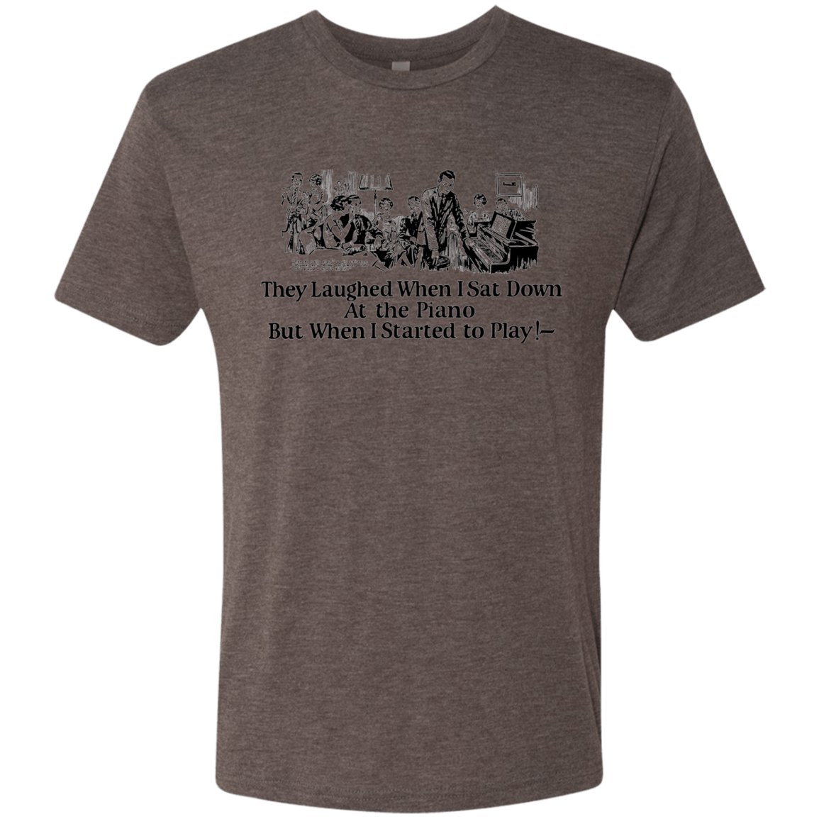T-Shirts Macchiato / Small Piano Men's Triblend T-Shirt