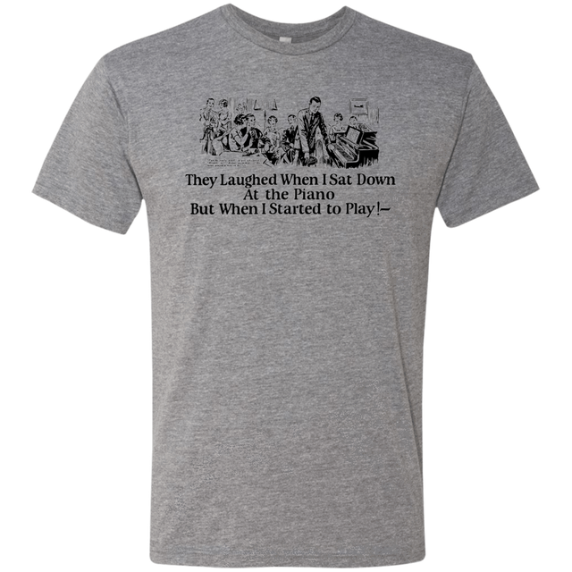 T-Shirts Premium Heather / Small Piano Men's Triblend T-Shirt