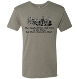 T-Shirts Venetian Grey / Small Piano Men's Triblend T-Shirt