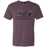 T-Shirts Vintage Purple / Small Piano Men's Triblend T-Shirt