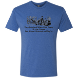 T-Shirts Vintage Royal / Small Piano Men's Triblend T-Shirt