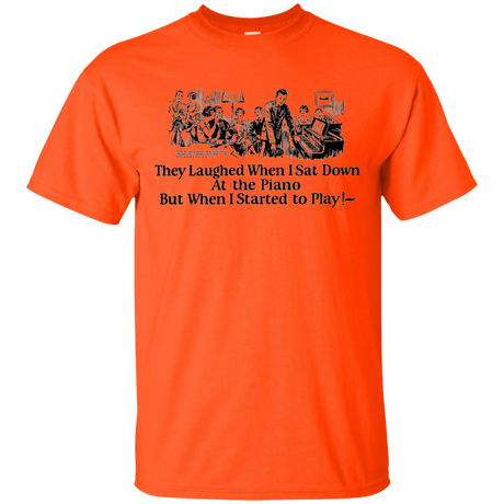 T-Shirts Orange / Small Piano T-Shirt