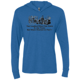 T-Shirts Vintage Royal / X-Small Piano Triblend Long Sleeve Hoodie Tee