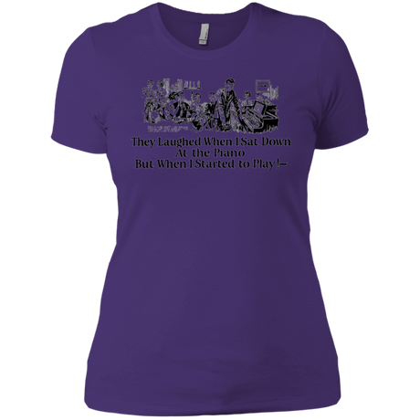 T-Shirts Purple Rush/ / X-Small Piano Women's Premium T-Shirt
