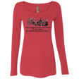 T-Shirts Vintage Red / Small Piano Women's Triblend Long Sleeve Shirt