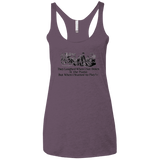 T-Shirts Vintage Purple / X-Small Piano Women's Triblend Racerback Tank