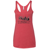 T-Shirts Vintage Red / X-Small Piano Women's Triblend Racerback Tank
