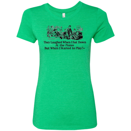 T-Shirts Envy / Small Piano Women's Triblend T-Shirt