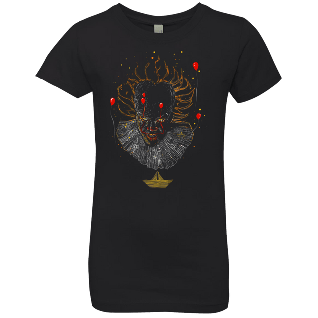 T-Shirts Black / YXS Picture From The Floating World Girls Premium T-Shirt