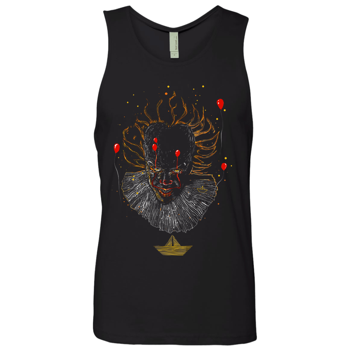 T-Shirts Black / S Picture From The Floating World Men's Premium Tank Top