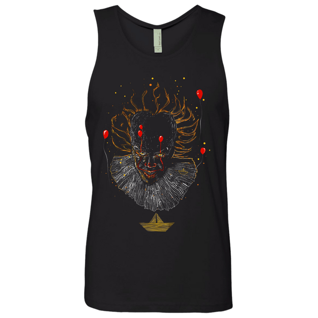 T-Shirts Black / S Picture From The Floating World Men's Premium Tank Top