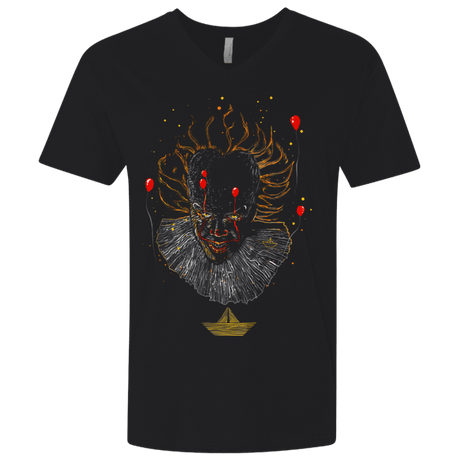 T-Shirts Black / X-Small Picture From The Floating World Men's Premium V-Neck