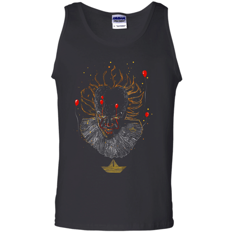 T-Shirts Black / S Picture From The Floating World Men's Tank Top