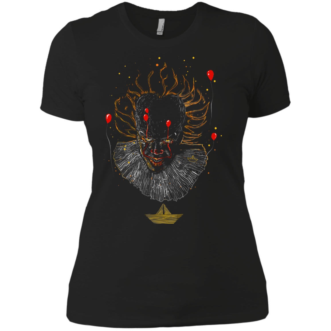 T-Shirts Black / X-Small Picture From The Floating World Women's Premium T-Shirt