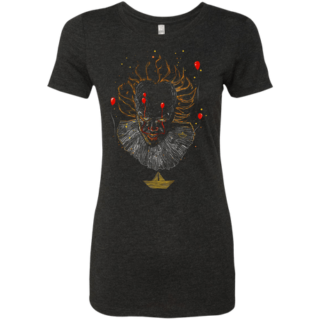 T-Shirts Vintage Black / S Picture From The Floating World Women's Triblend T-Shirt