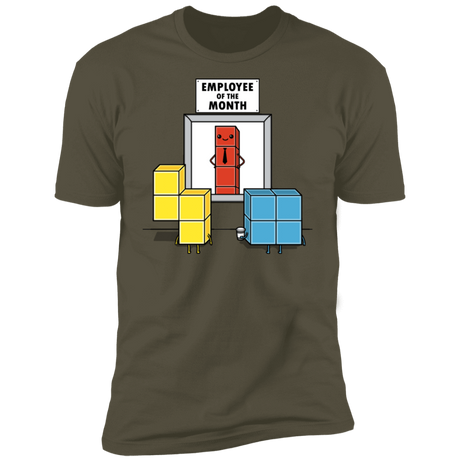 T-Shirts Military Green / S Piece Of The Month Men's Premium T-Shirt