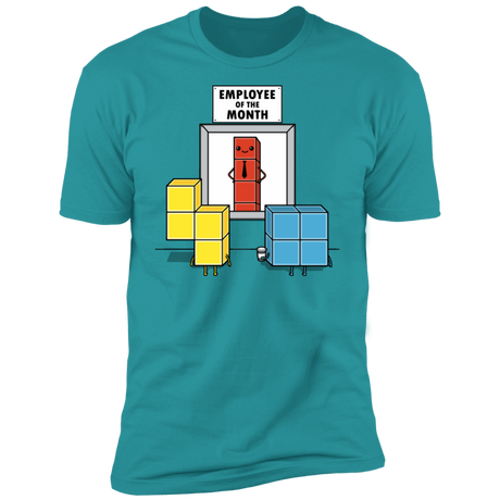 T-Shirts Tahiti Blue / S Piece Of The Month Men's Premium T-Shirt