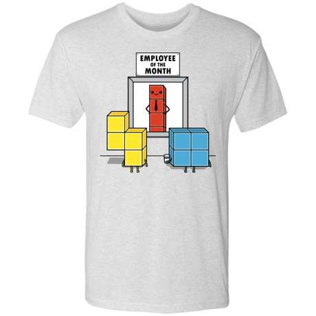 T-Shirts Heather White / S Piece Of The Month Men's Triblend T-Shirt