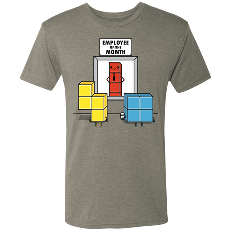 T-Shirts Venetian Grey / S Piece Of The Month Men's Triblend T-Shirt